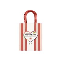 FOLIA Papiertüten M 12x15cm 21825/8 Stripes Classic,...