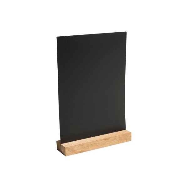 EXACOMPTA Tischaufsteller A4 84240D schwarz vertikal