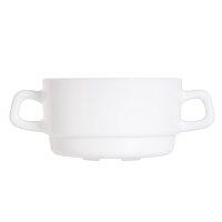 Esmeyer Arcoroc Stapelschale, quadratisch, 0,22 l, weiss