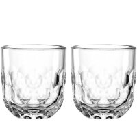 Esmeyer Leonardo Kaffeeglas GOCCE, 220 ml, 2er Set
