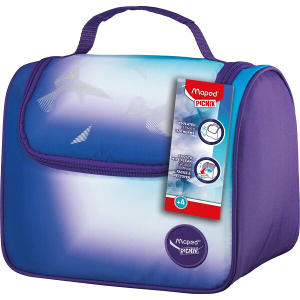Maped PICNIK Sac &agrave; d&eacute;jeuner ARCTIC, lilas / bleu clair