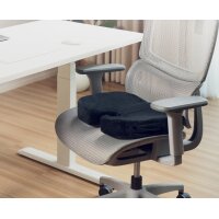 LogiLink Coussin orthopédique, noir
