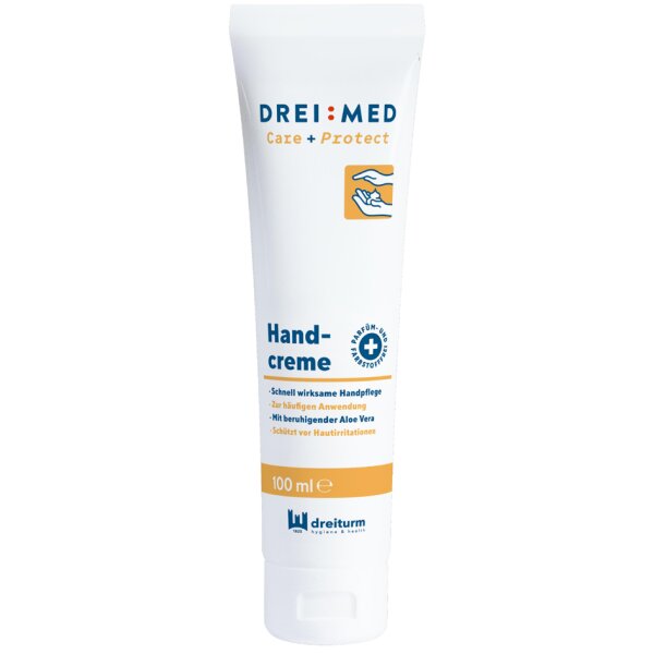DREITURM Handcreme DREIMED Care + Protect, 100 ml Tube