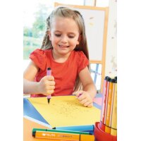 STABILO Stylo feutre Trio Scribbi, bleu