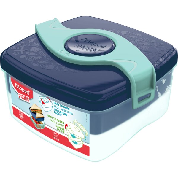 Maped PICNIK Brotdose ORIGINS LUNCH-BOX, 1,4 l, pink orange