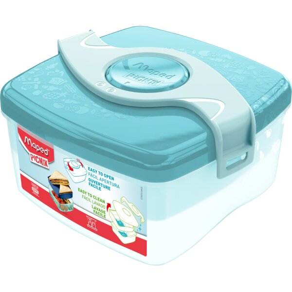 Maped PICNIK Brotdose ORIGINS LUNCH-BOX, 1,4 l, pink orange