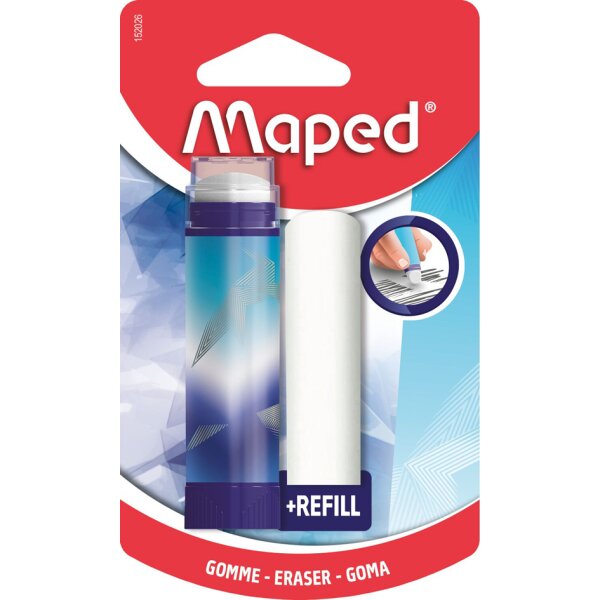 Maped Radierer ARCTIC + Ersatzradierer, Blister