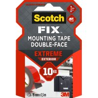 Scotch-FIX doppelseitiges Aussenmontageband Extreme, 5 m