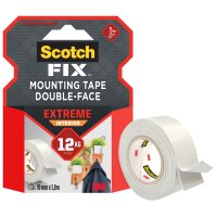 Scotch-FIX doppelseitiges Innenmontageband Extreme, 1,8 m