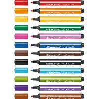 STABILO Stylo feutre Trio Scribbi, rouge