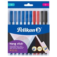 Pelikan Kugelschreiber Hang Stick, 0,7 mm, 10er Polybag