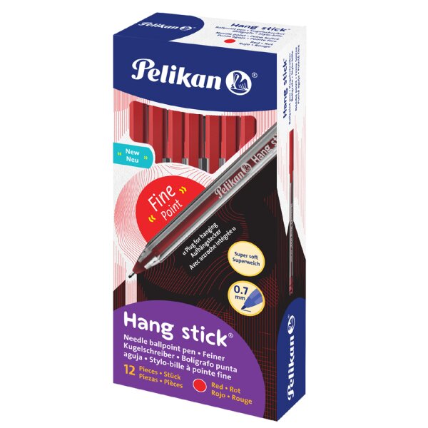 Pelikan Kugelschreiber Hang Stick, 0,7 mm, schwarz