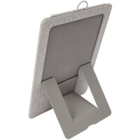 sigel Speisekarten-Klemmbrett, DIN A4, dunkelgrau beige