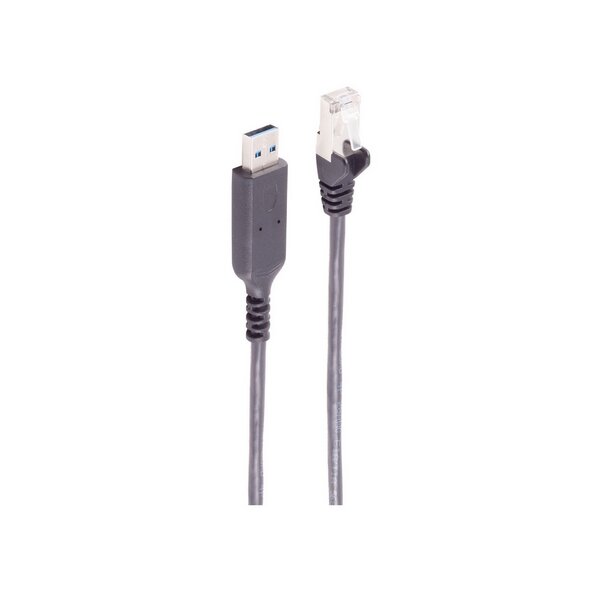 shiverpeaks USB 3.2 LAN Adapterkabel, USB-A - RJ45 Stecker