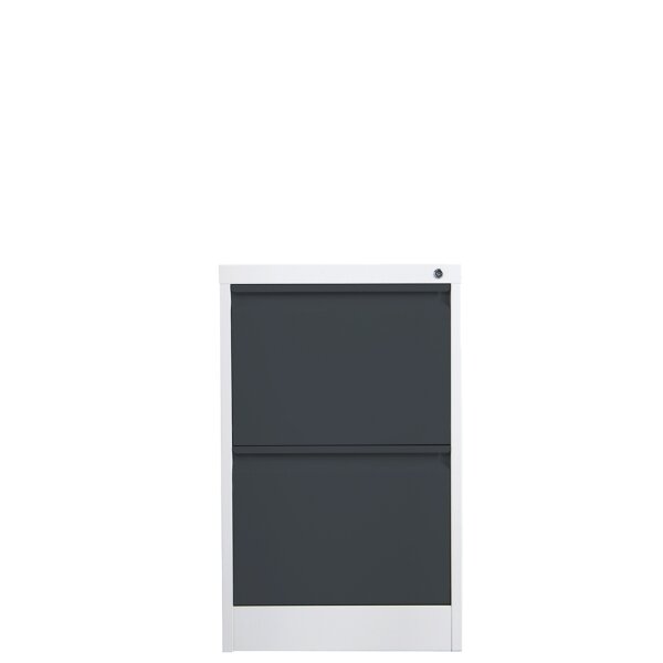 phoenix Aktenschrank FC1004GGK, 4 Schubladen, hellgrau