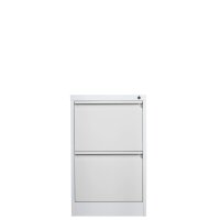 phoenix Aktenschrank FC1002GBK, 2 Schubladen, hellgrau blau