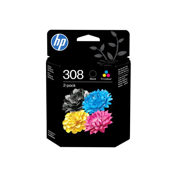 HP Combopack 308 BK/color 6L6S6UE#LS1 Envy 6122e/6520e 160/120 S.