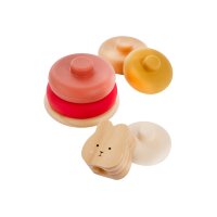 JABADABADO Stapelturm Hase 16.5cm W7314 Silikon