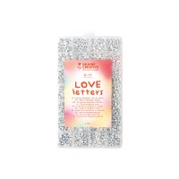 GRAINE CREATIVE Buchstaben-Perlen GC-736125 Love Letters...