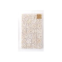GRAINE CREATIVE Buchstaben-Perlen GC-736124 Golden Touch 1500 Stück