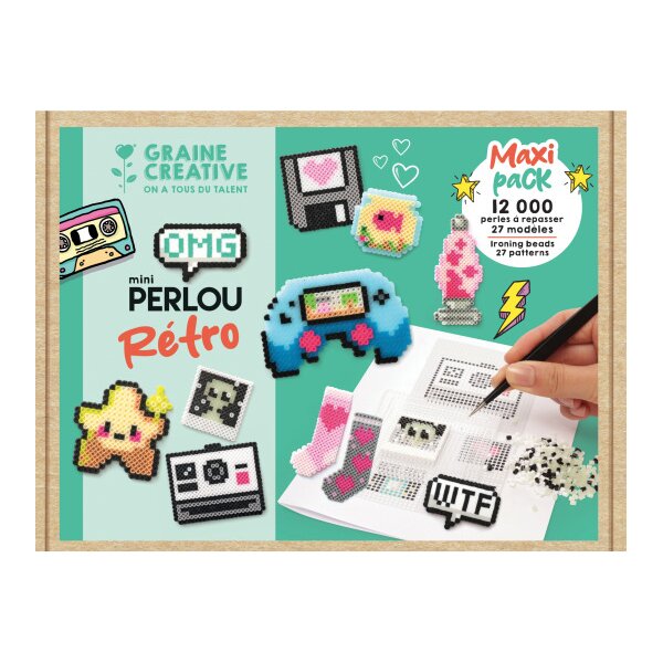 GRAINE CREATIVE Mini Perlen Set GC-731749 Retro