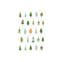 ABC Carte de Noël A6 18104 Petits sapins 5 pcs.