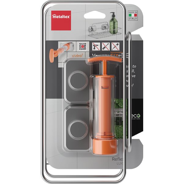 metaltex Regal Reflex LUXY & VacuumFix, silber