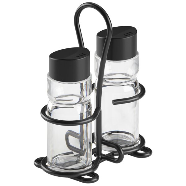 metaltex Salz- &amp; Pfeffer-Menage Spice Line, 3-teilig