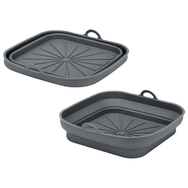 metaltex Silikonkorb für Heissluftfritteuse, 215 x 215 mm