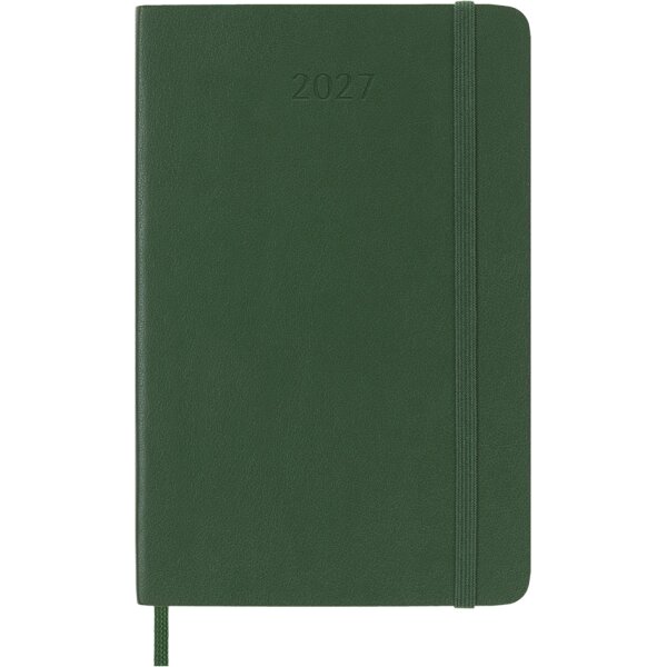 MOLESKINE Taschenkalender 2027, Wochen, P A6,Softcover, gr&uuml;n