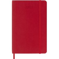 MOLESKINE Taschenkalender 2027, Wochen, P A6,Softcover, grün