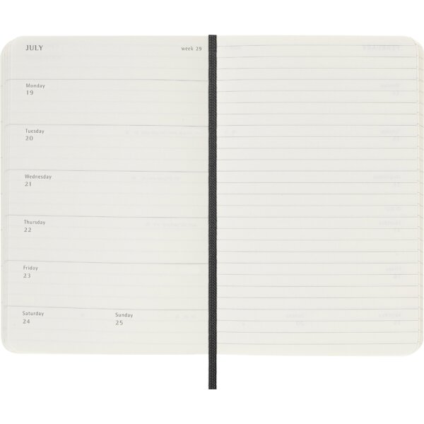 MOLESKINE Taschenkalender 2026 2027, 18 Monate, P A6, blau