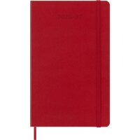 MOLESKINE Buchkalender 2026 2027, 18 Monate, L A5, blau