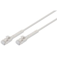 DIGITUS Câble patch Slim coudable, cat. 6A, F/FTP, 5,0 m