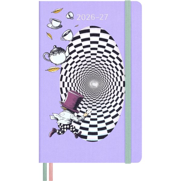 MOLESKINE Buchkalender "Alice im Wunderland" 2026 2027