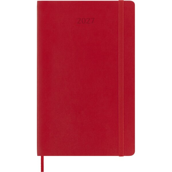 MOLESKINE Buchkalender 2027, Wochen, L A5, Softcover, gr&uuml;n