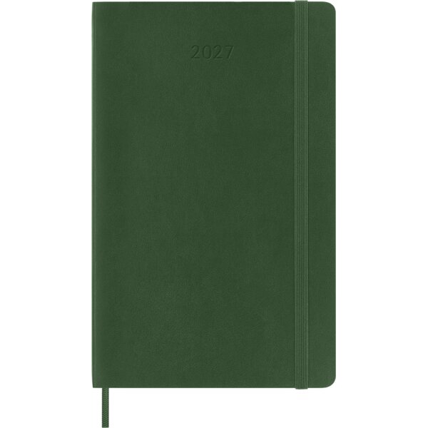 MOLESKINE Buchkalender 2027, Wochen, L A5, Softcover, gr&uuml;n