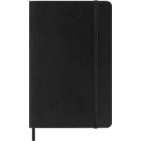 MOLESKINE Taschenkalender 2027, Tage, P A6, Softc., schwarz
