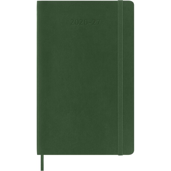 MOLESKINE Buchkalender 2026 2027, 18 Monate, L A5, hellrot