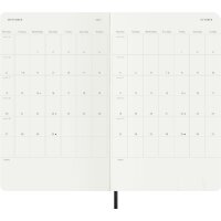 MOLESKINE Buchkalender 2026 2027, 18 Monate, L A5, blau
