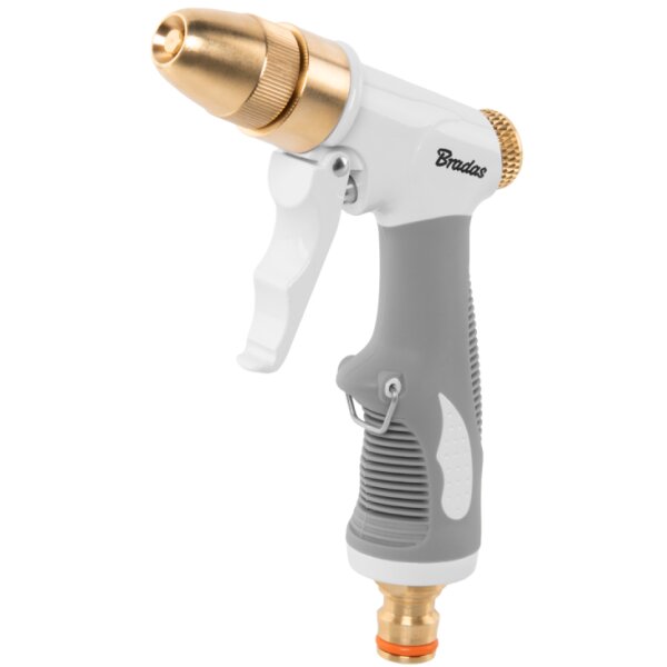 Bradas Spritzpistole AQUA LUX SOFT, 3 Spr&uuml;hfunktionen, weiss
