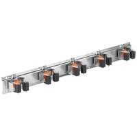 Bradas Porte-balais/outils, 5 logements, rail...