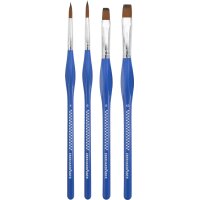 EBERHARD FABER Synthetikhaarpinsel-Set Winner, 4-teilig