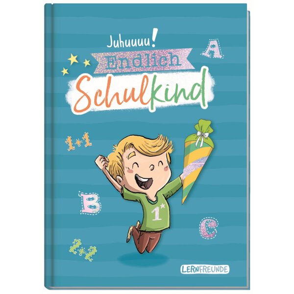 Häfft Lernfreunde Einschulungsalbum Endlich Schulkind, blau