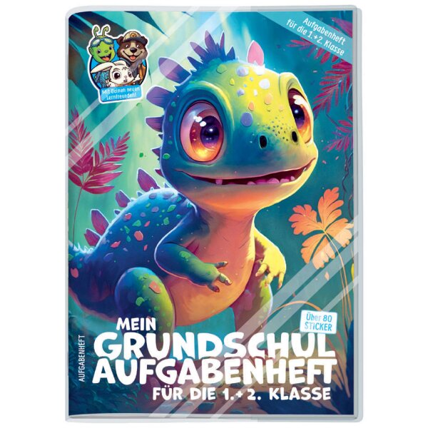 H&auml;fft Lernfreunde Grundschul-Hausaufgabenheft Kleiner Dino
