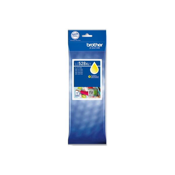 BROTHER Cartouche dencre HY yellow LC-528XLY MFC-J5010DW 10000 pages