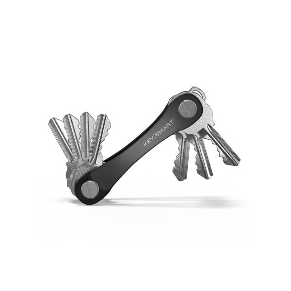 KEYSMART Orginal Key Holder KS019-BLK Black, 8 Keys