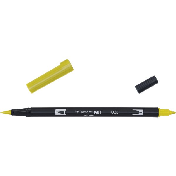 TOMBOW Dual Brush Pen ABT 026 yellow gold