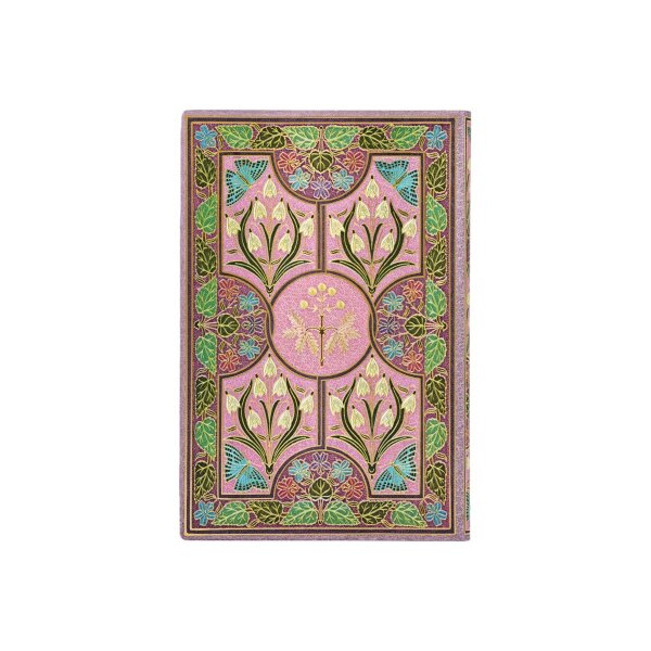 PAPERBLANKS Notizbuch blanco Mimose Mini FB1559-9 Bl&uuml;hendePoesie 104 Blatt