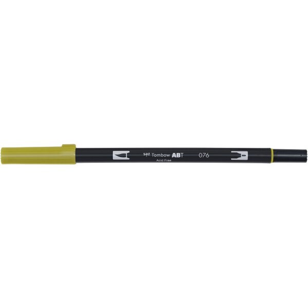 TOMBOW Dual Brush Pen ABT 076 gr&uuml;ner Ocker